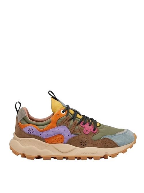 yamano 3 uni FLOWER MOUNTAIN | 2F69 - 001-2017818-01.KAKI/MULTICOLOR